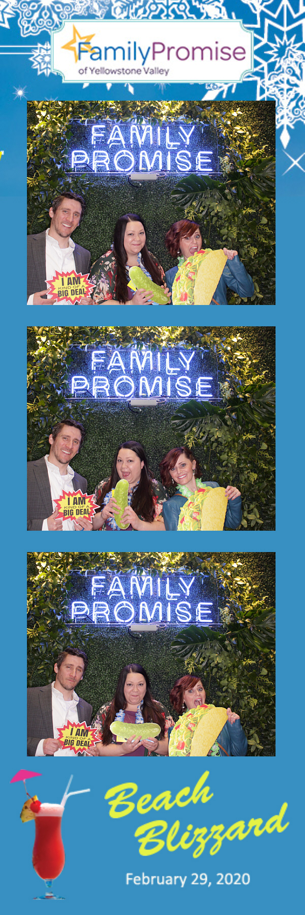 Beach Blizzard Party for a Promise- A Toast To 15 Years! | View more photos from the event at gallery.photoboothbillings.com/u/PhotoBoothBillings/Beach-Blizzard-Party-for-a-Promise-A-Toast-To-15-Years